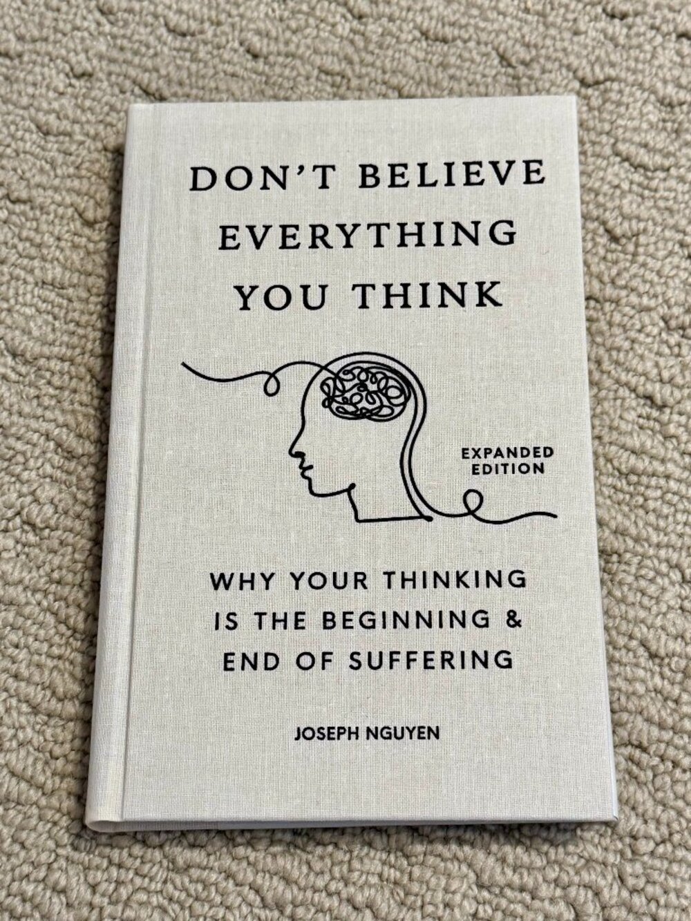 Hardcover Don't Believe Everything You Think Book